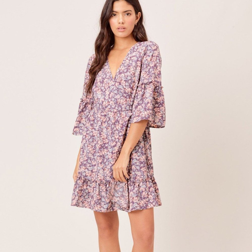 NEW Lovestitch Taya Floral Wrap Dress